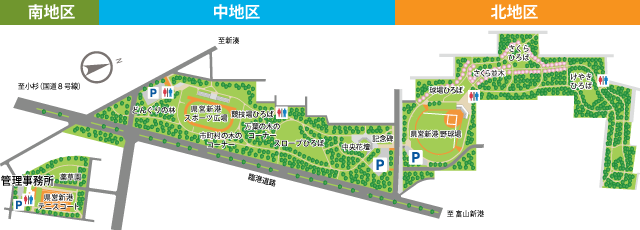 園内マップ